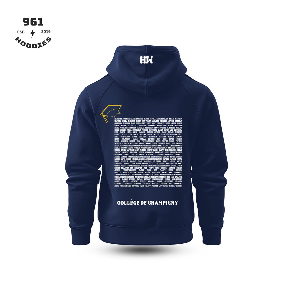 Hoodie Finissants - Collège de Champigny
