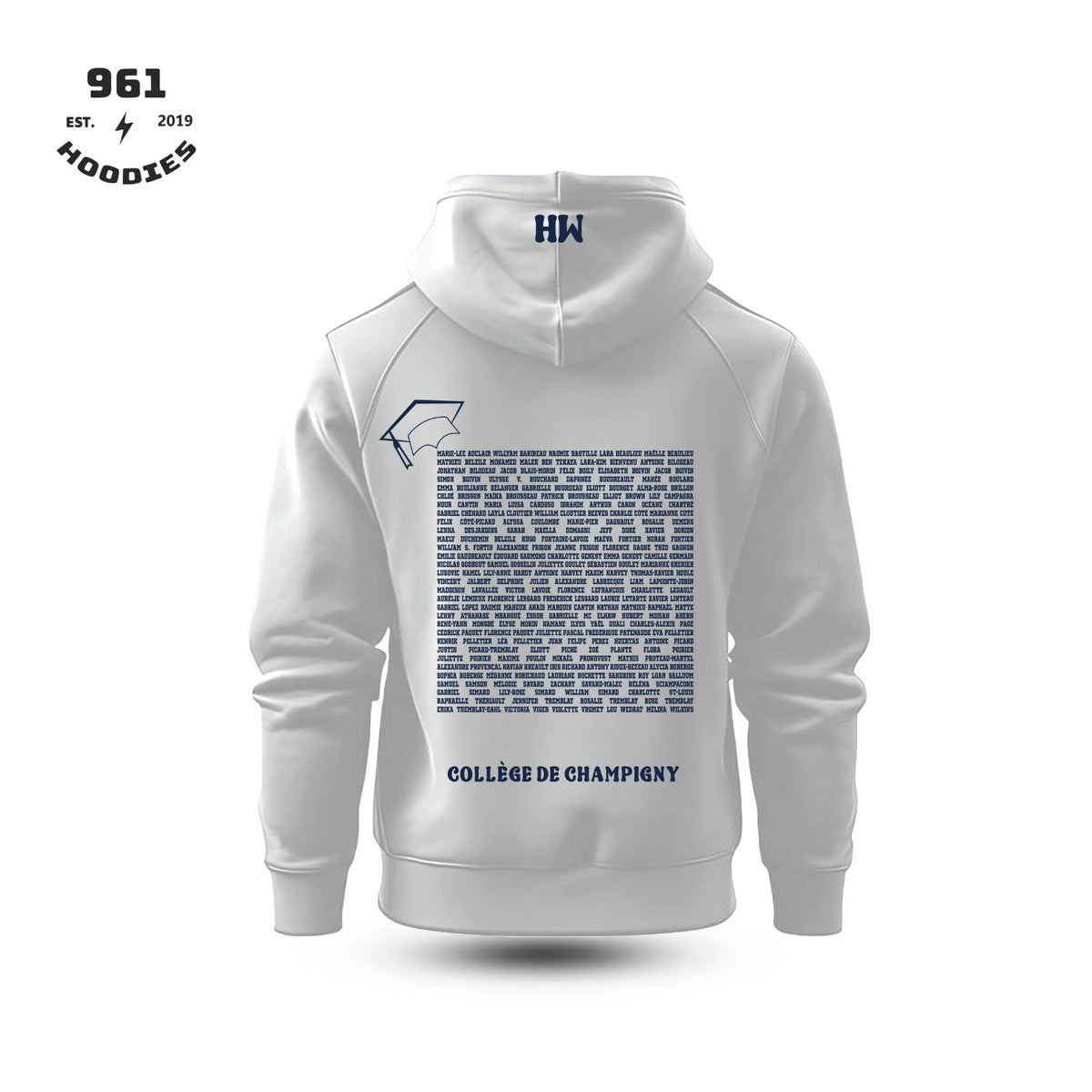 Hoodie Finissants - Collège de Champigny