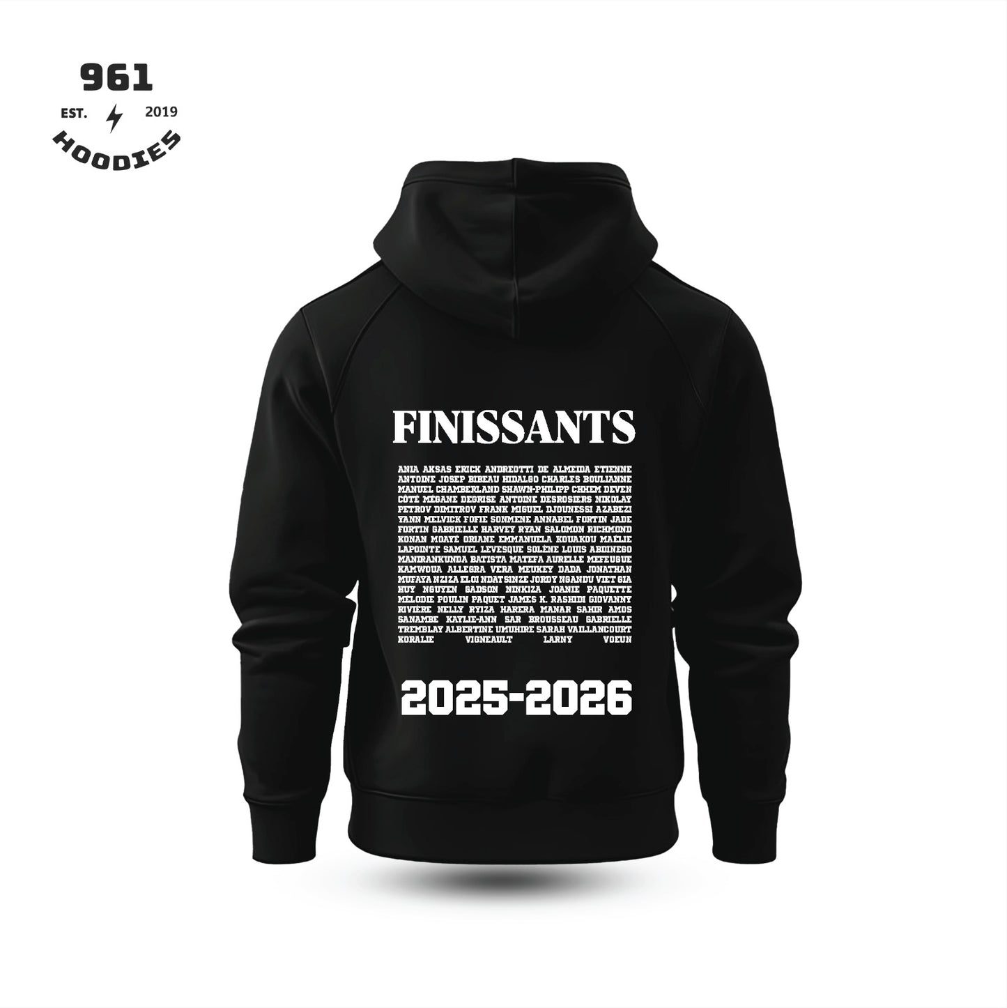 Hoodie Finissants - École secondaire Vanier